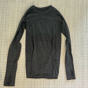 Lululemon Swiftly Longsleeve Gray Shirt - Size 4